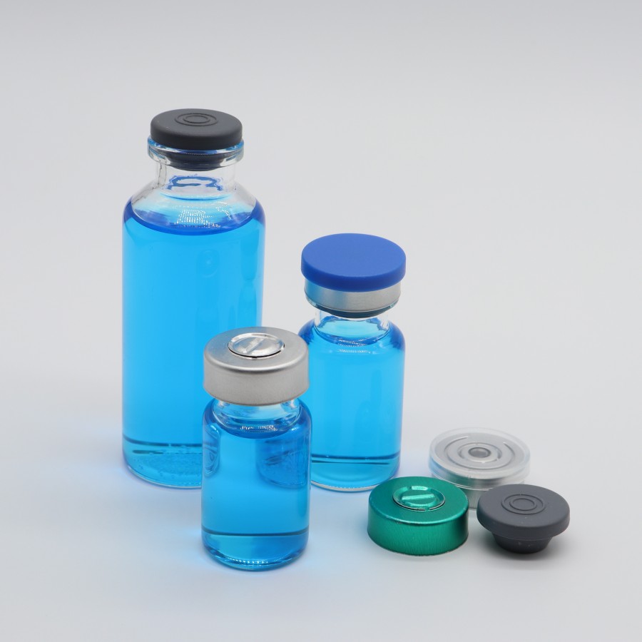 Tubular Vials With Stopper And Caps