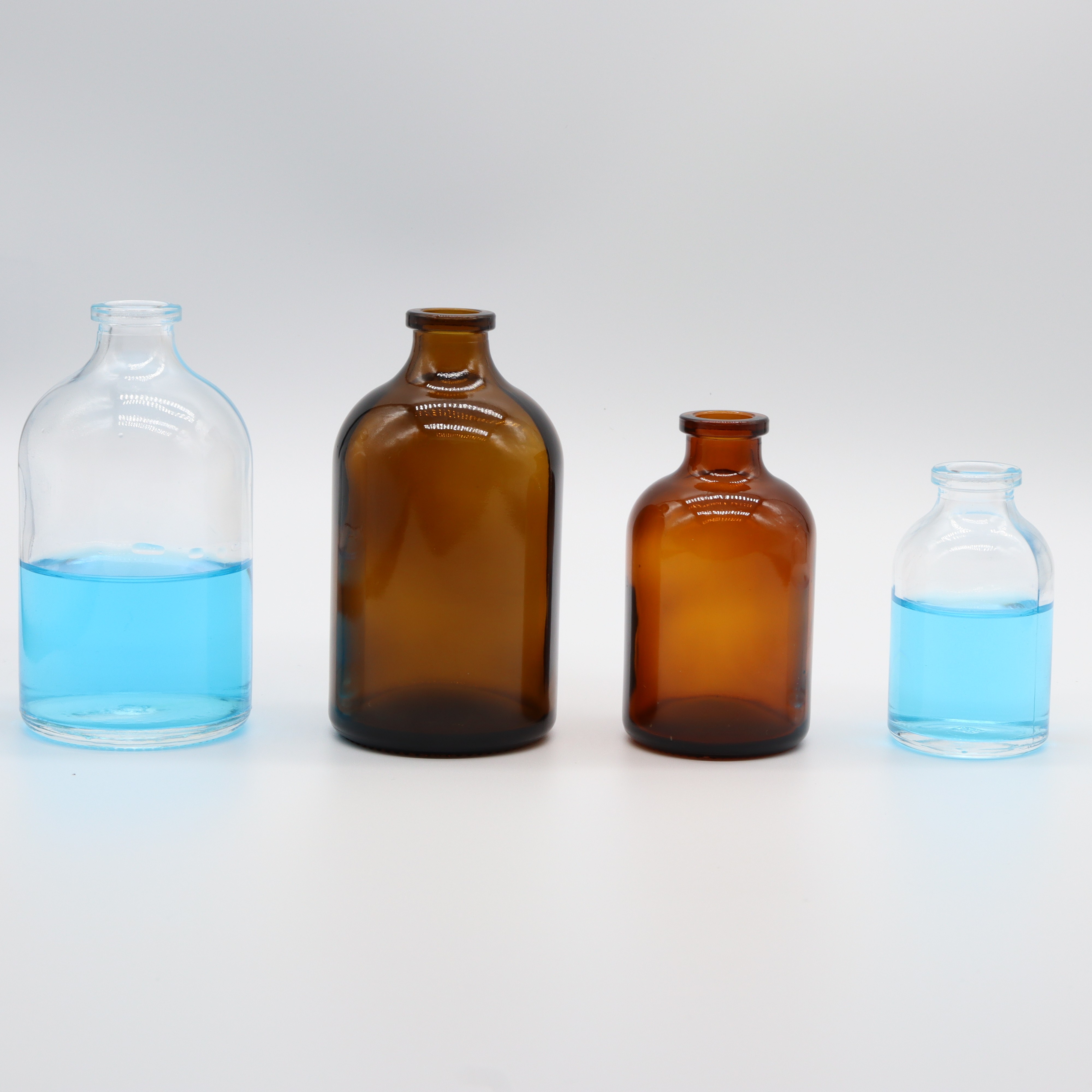 50ml 100ml Moulded Glass Vial